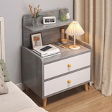 Bedside Table With 2 Drawers