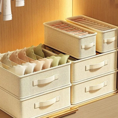 3Pcs Wardrobe Storage Box Set