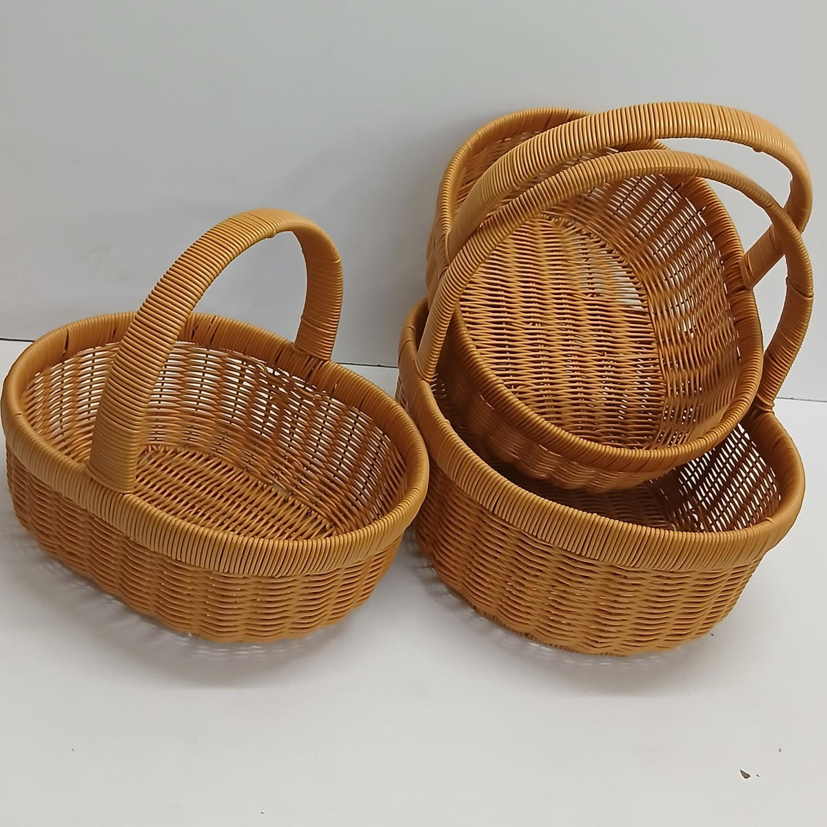3 in 1 Rattan Multifunctional Storage Basket
