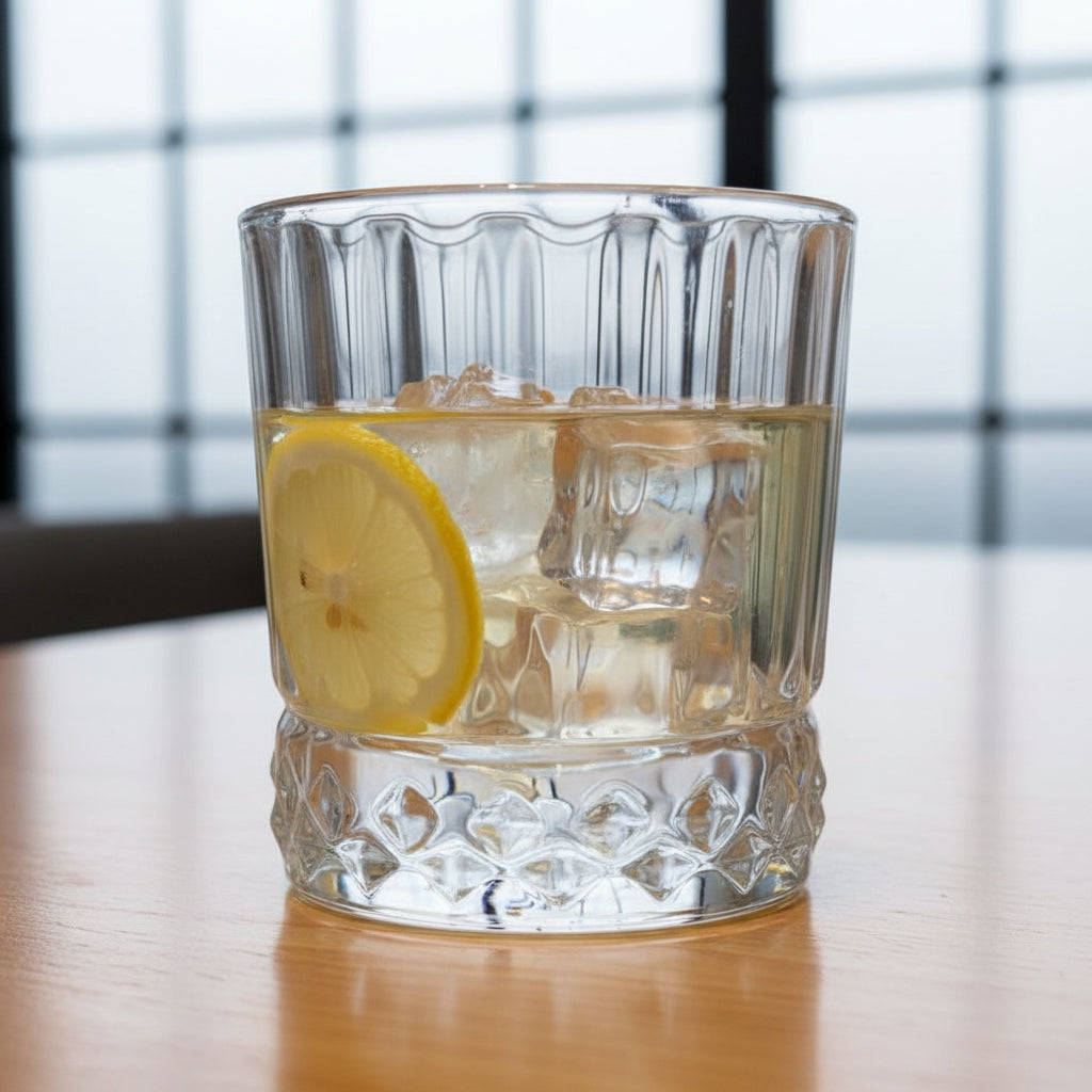 48pcs BA Glasgow clear glass old fashioned whisky tumblers 340ml set
