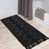 Bohemian Rug With Tassels