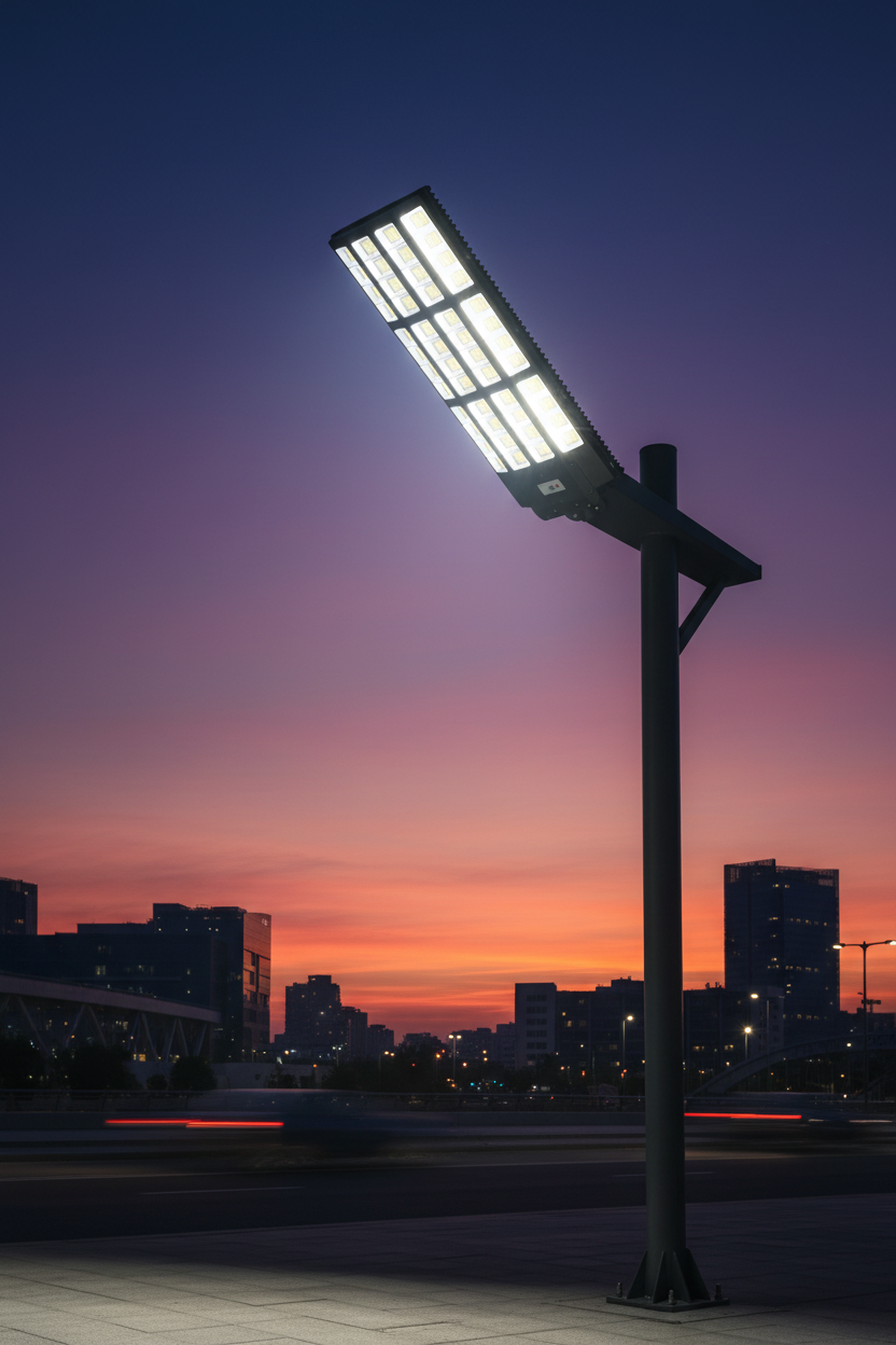 Solar Street Light with super wide angle – 5000W