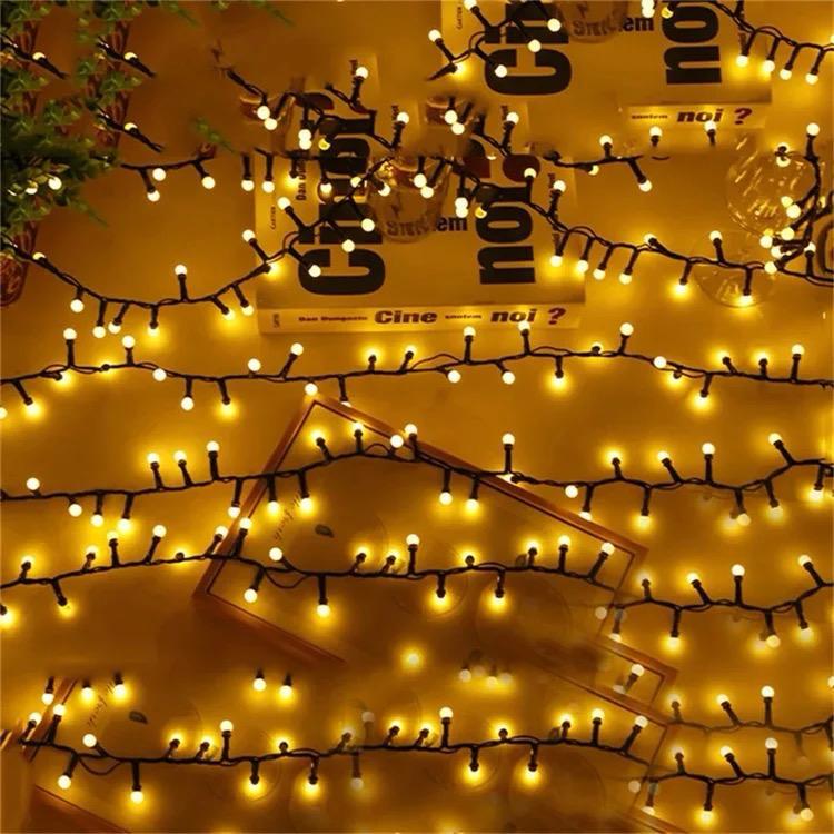 10m Fairy Christmas Lights With 100 Rubber String Bulbs