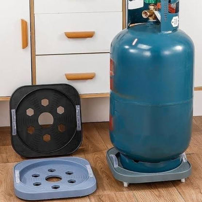 Gas Cylinder Trolley, Heavy Duty Multipurpose 4-Wheel