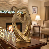 Dancing Couple Sculpture Decor