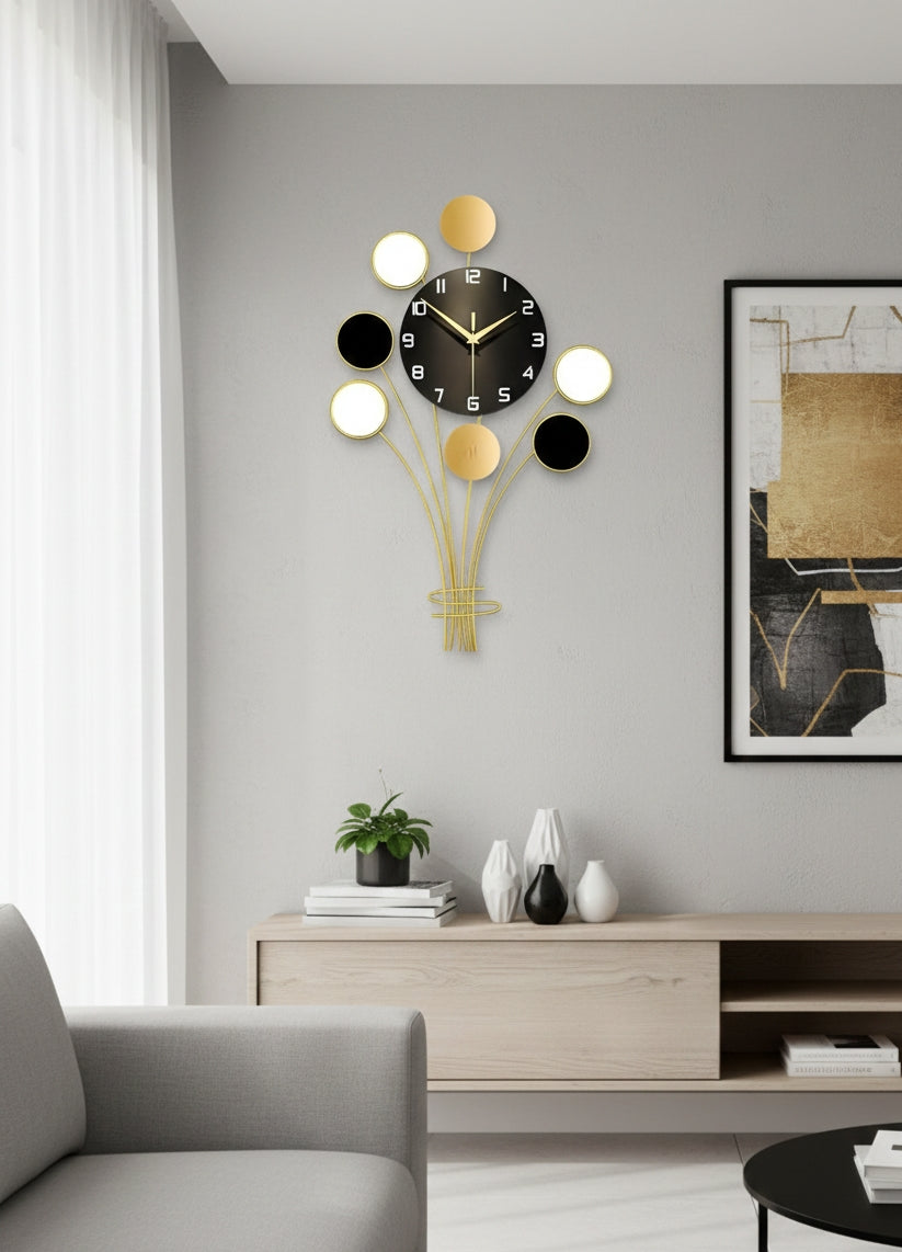 Geometric Shaped Wall Clock