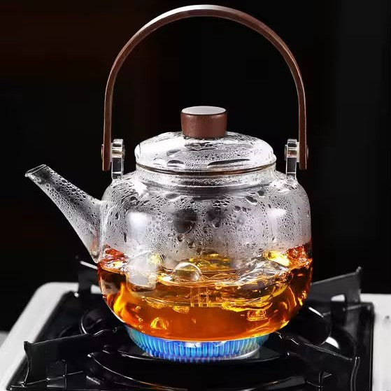Heat Resistant Glass Teapot with Infuser 1 Litre