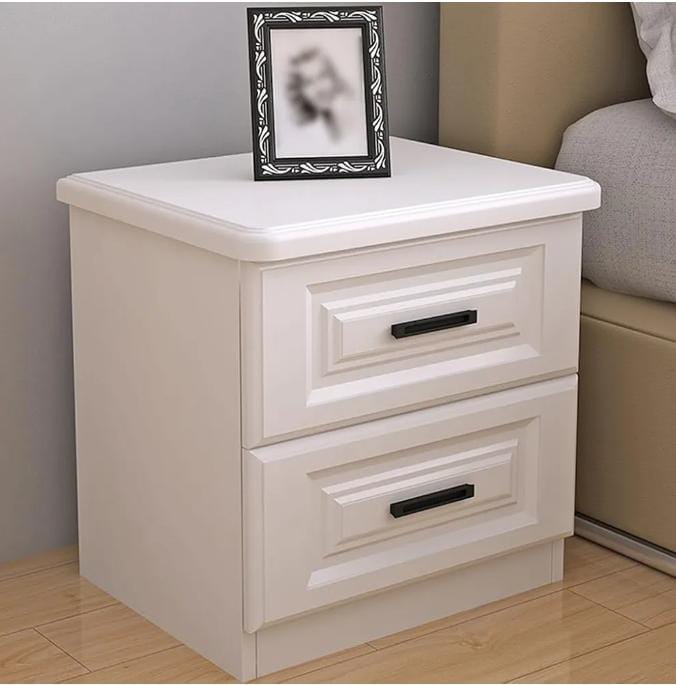 Bedside Table With 2 Drawers