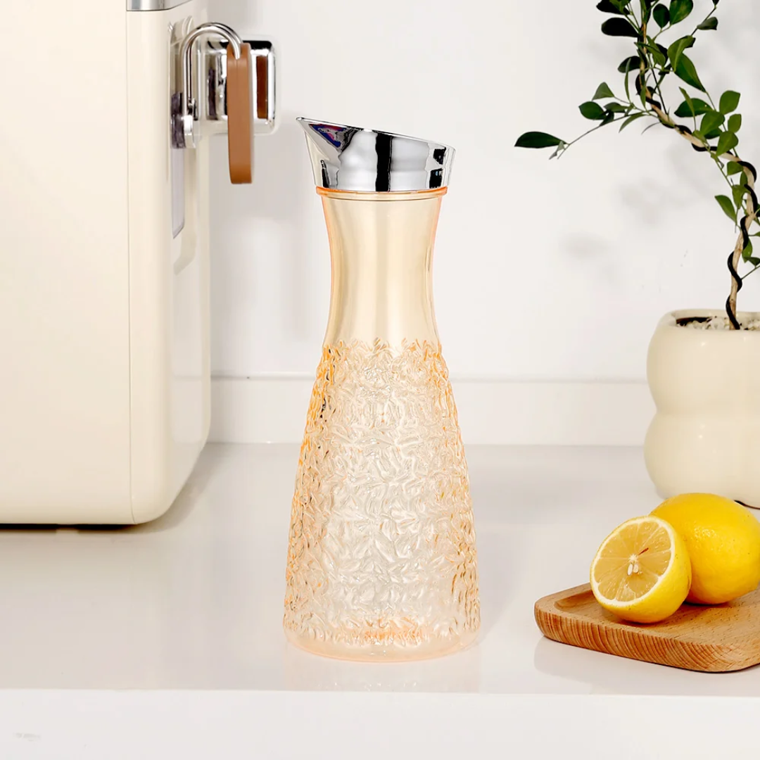 Embossed Acrylic Pitcher Jar