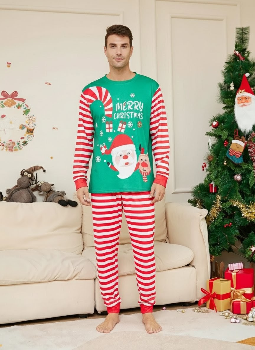 Christmas Pajamas Outfit for Adults and Kids