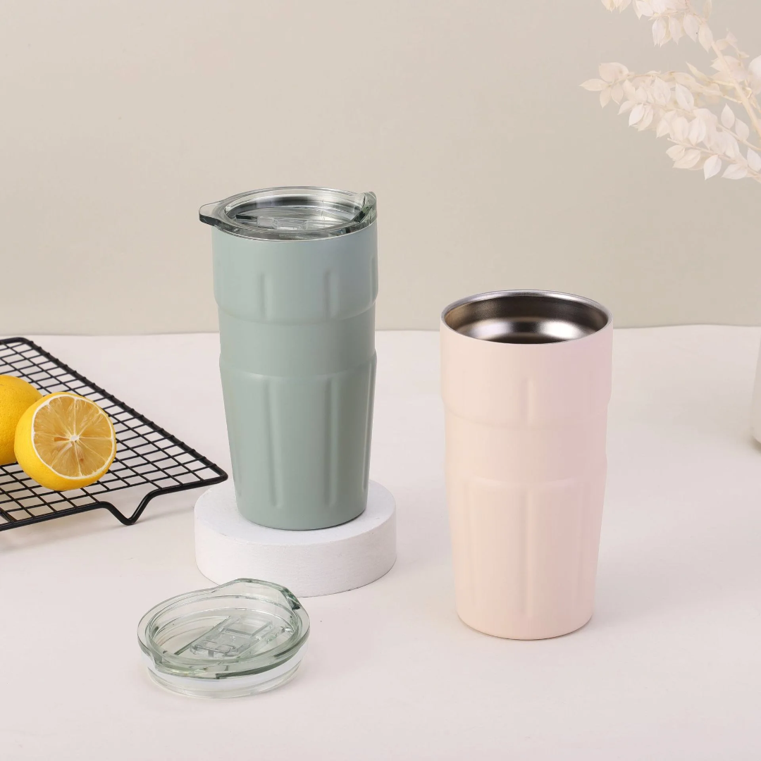 500 ml Vacuum Flask with Transparent Lid