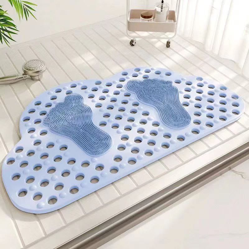 Cloud Shape Rubber Bathroom Anti-Slip Mat