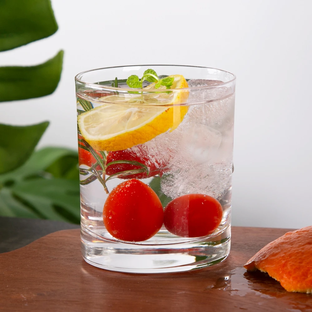 6Pcs Round Glass Set 220ml