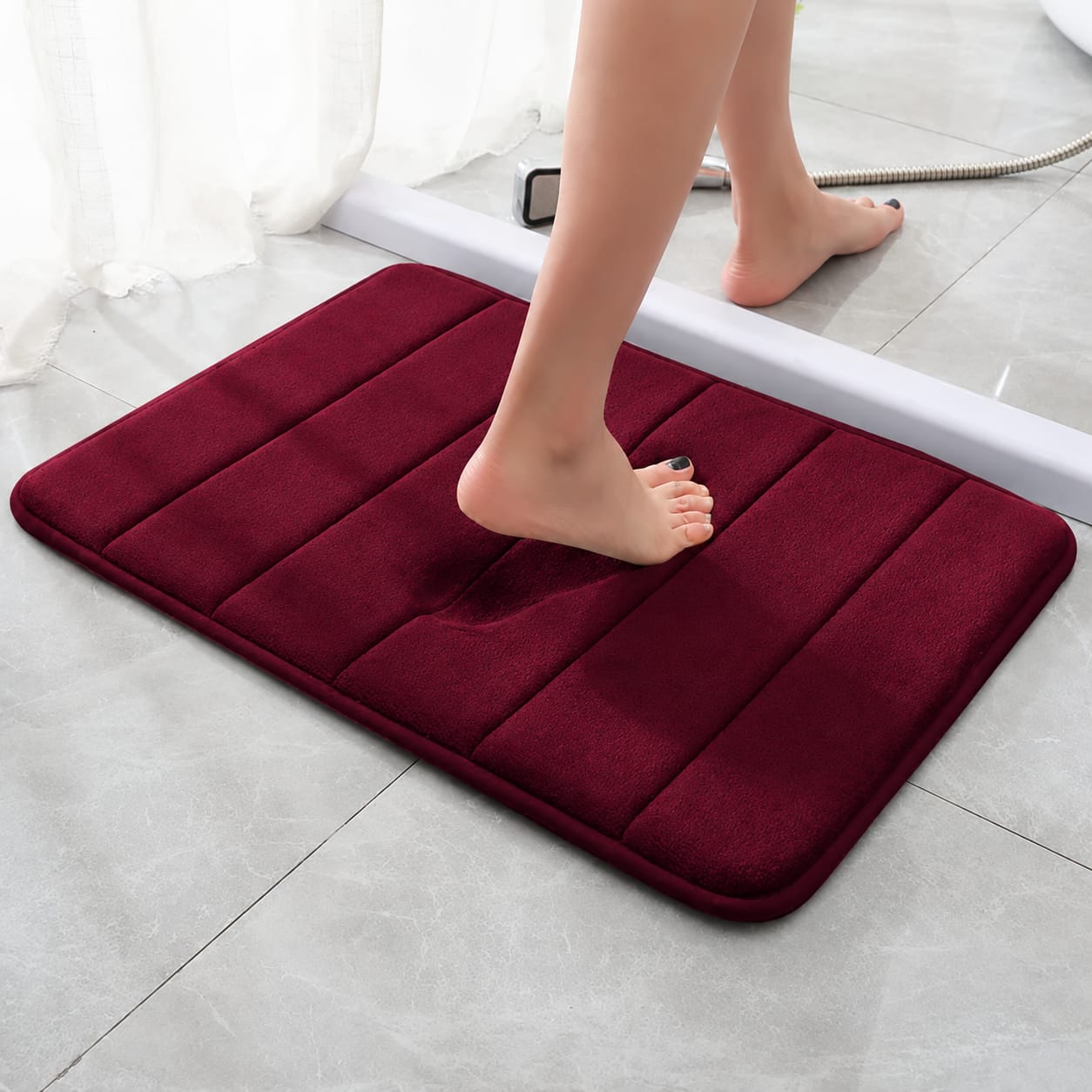Absorbent Memory Foam Bath Mat