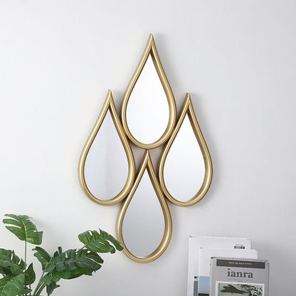 Nordic Teardrop Decorative Wall Mirror