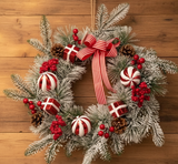Front Door Christmas Wreath Decoration – 32cm