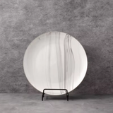 6Pcs Grey Patches Dinner Plates