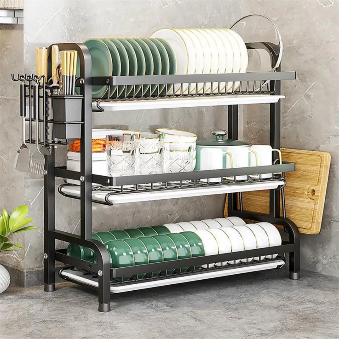 3-Tier Dish Rack