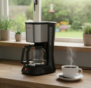 Ramtons RM193 coffee maker with glass carafe and 1.5 liter capacity for home use