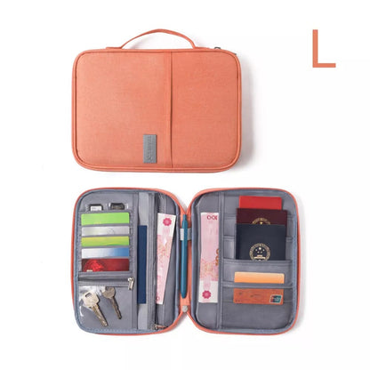 Travel Passport And Document Organizer