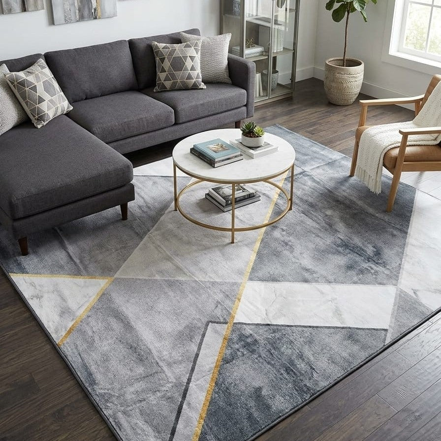 7 × 10 ft Heavy 3D Plush Carpet