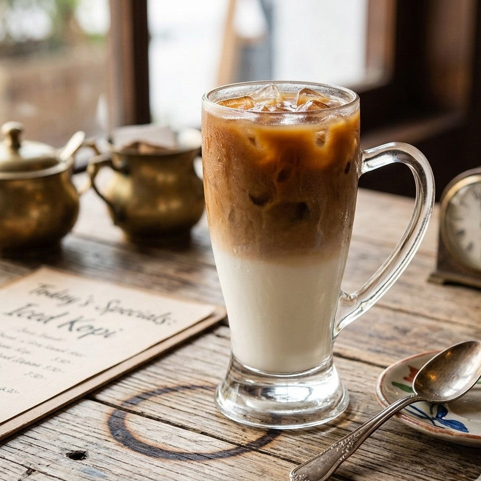 6pcs Coffee Glass Cup 320ml