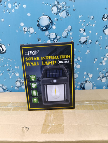 Solar Interaction Wall Lamps