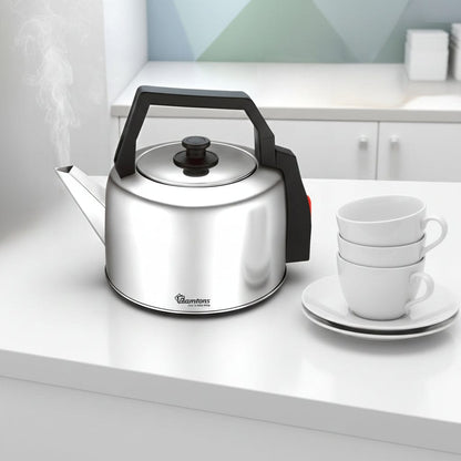 Ramtons Traditional Electric Kettle 5 Liters Stainless Steel
