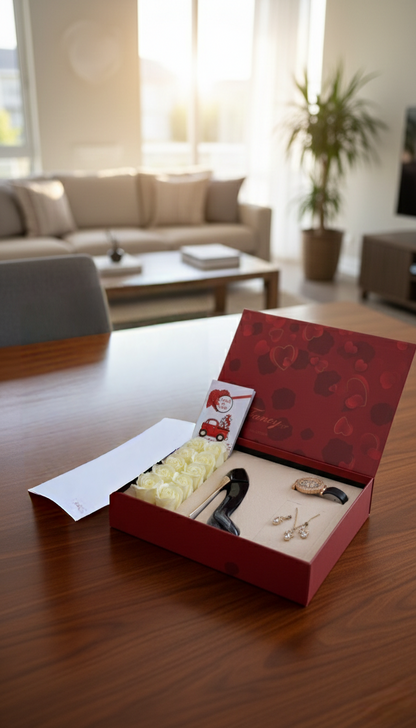Ladies Perfume & Jewellery Gift Set