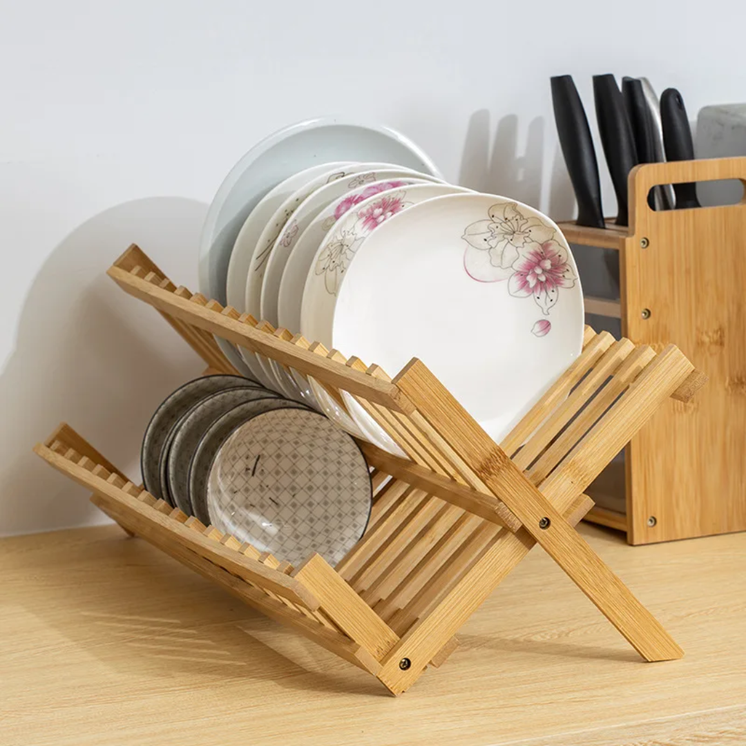 Bamboo Dish Rack