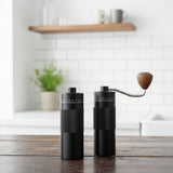 Handheld Coffee Grinder with Stainless Steel Burr
