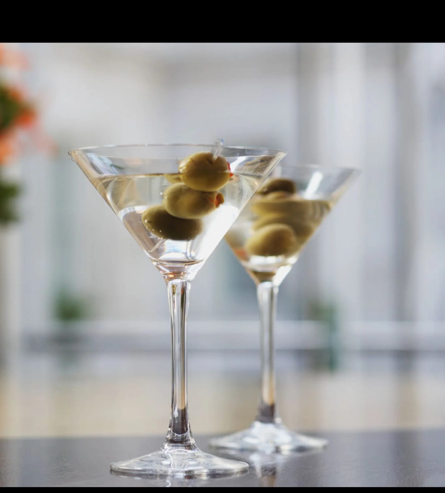 6Pc Martini Goblet Glasses Set