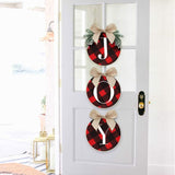 Christmas Wreath With Joy Sign