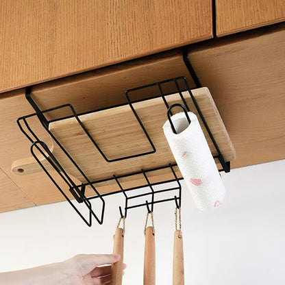 Under Cabinet Kitchen Shelf – Black
