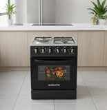 60×60 3+1 Standing Cooker with Electric Oven