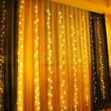 3M × 3M Curtain Lights with Remote