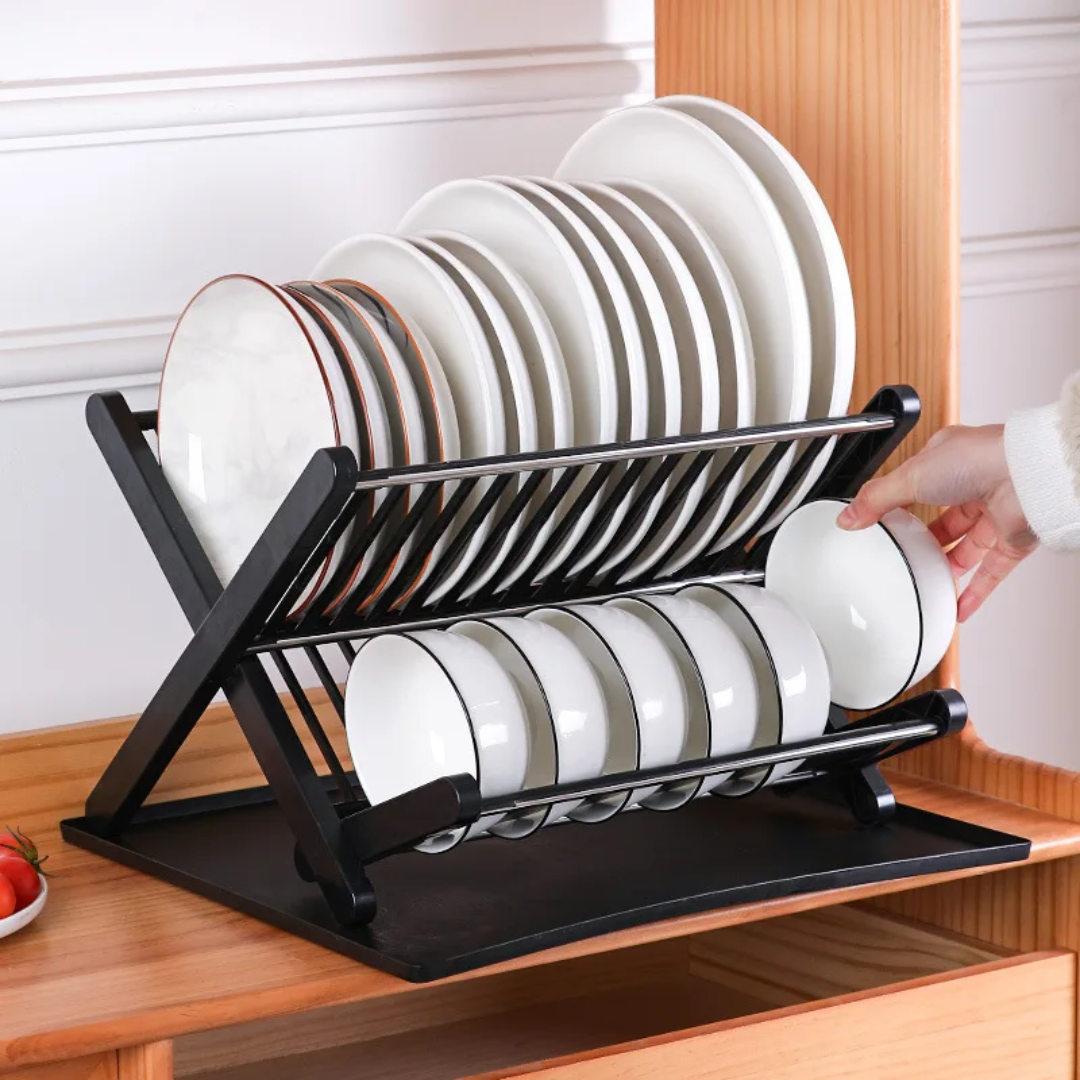 X Folding Drain Rack