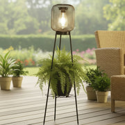 Solar outdoor garden patio lantern measuring 80 × 22 × 22cm for walkways and outdoor spaces