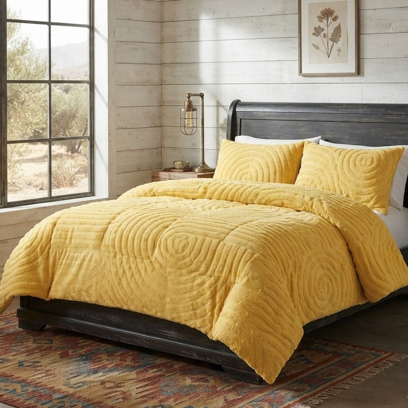Heavy Warm Woolen Duvet Set 6 × 7 ft