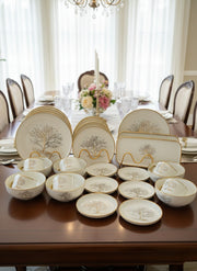 32 Pcs Elegant Porcelain Dinner Set