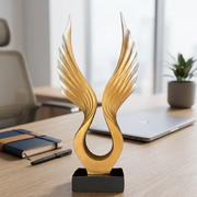 Resin Gold Eagle Wing Decorative Ornament for Home and Office Décor available in Nairobi, Kenya