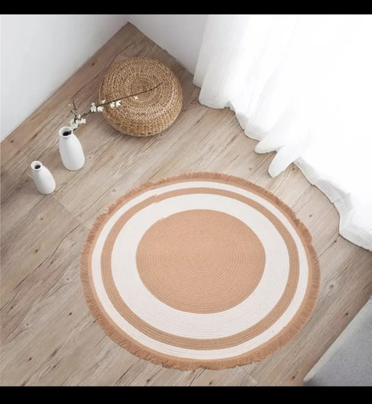 Aesthetic Customised woven Floor Mat