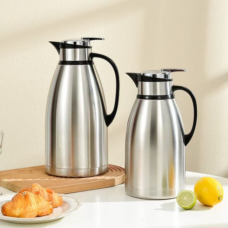 Stainless steel insulated flask available in 2 litre and 3 litre sizes