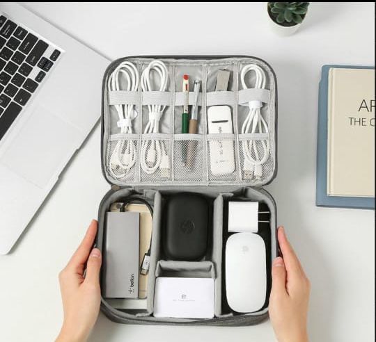 Cable and Electronics Bag Organizer