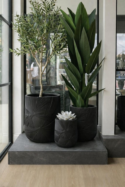 3-Piece Ceramic Vase Set