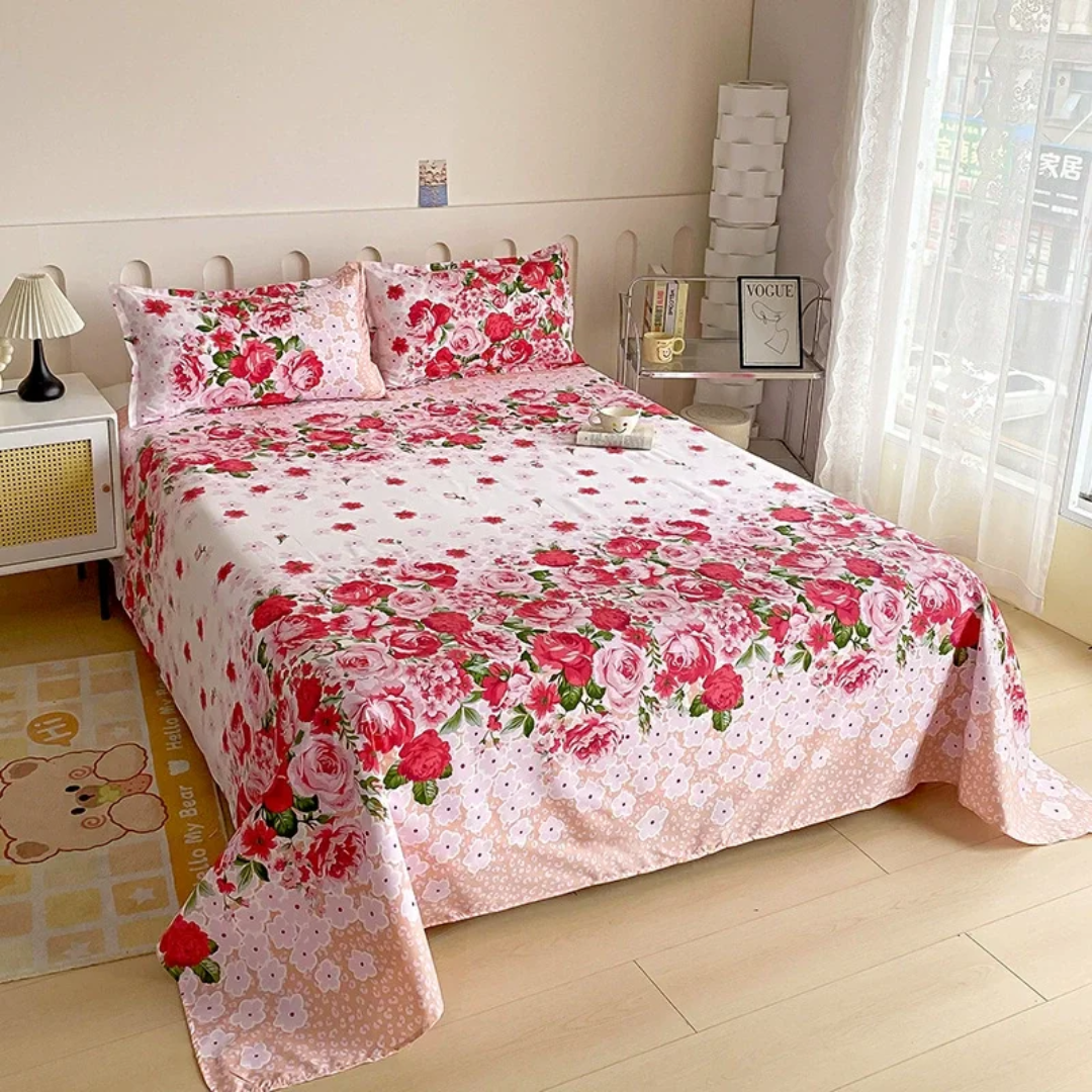 6Pcs Cotton Bedsheet Set