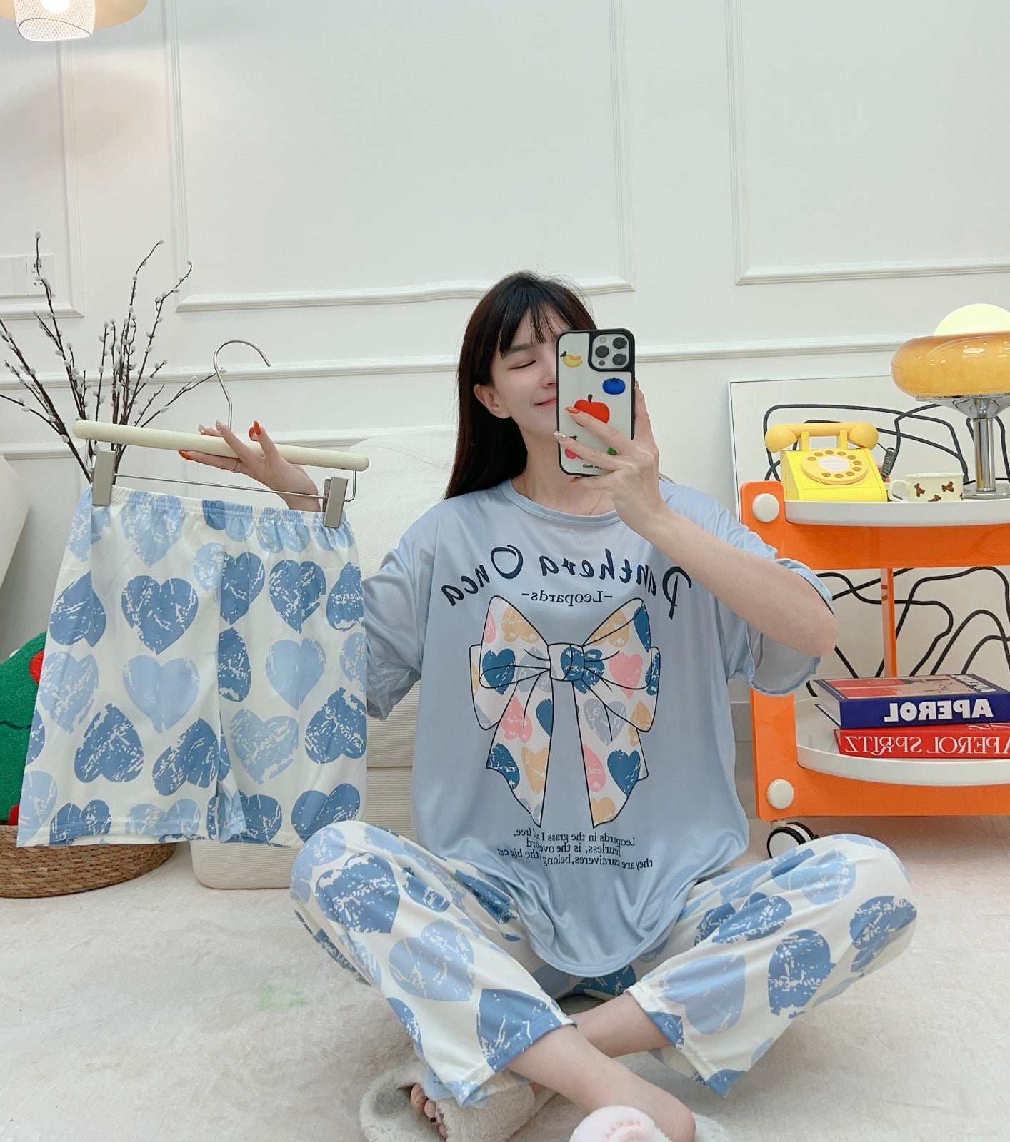 3Pc Ladies Pajama Set