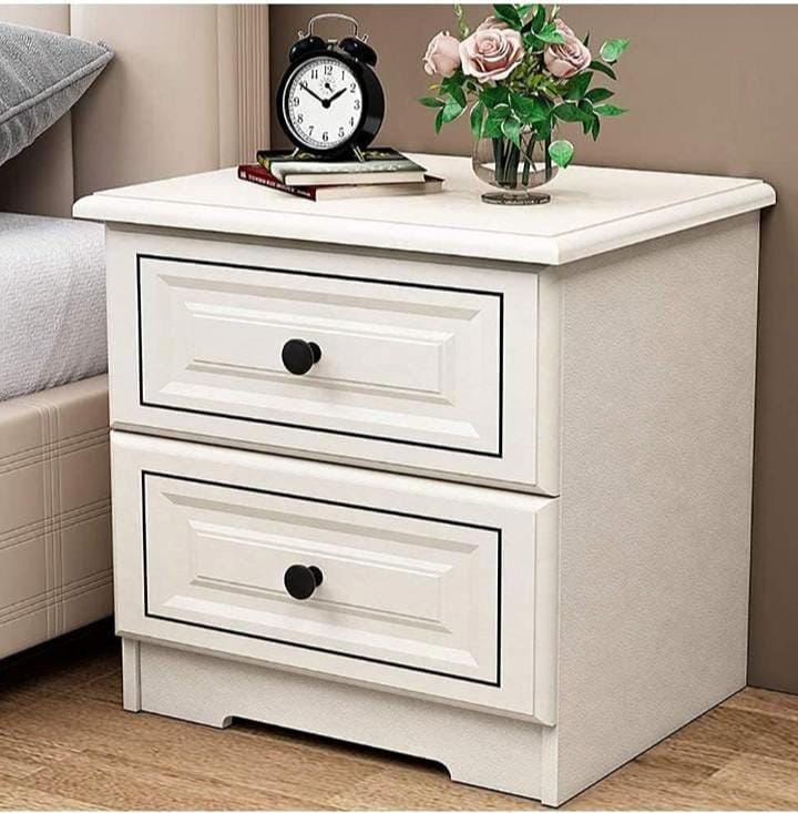 Wood Bedside Table