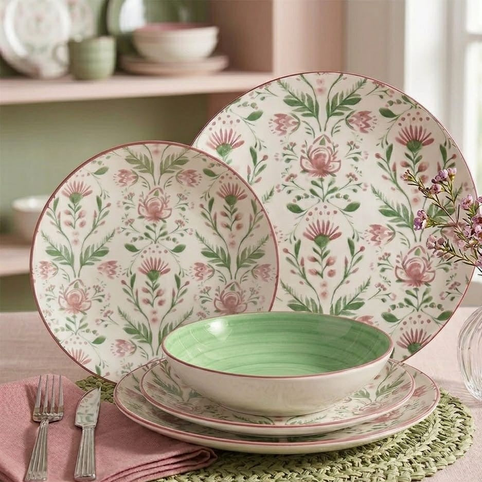 18pcs Floral Dinner Set