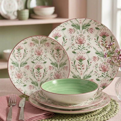 18pcs Floral Dinner Set